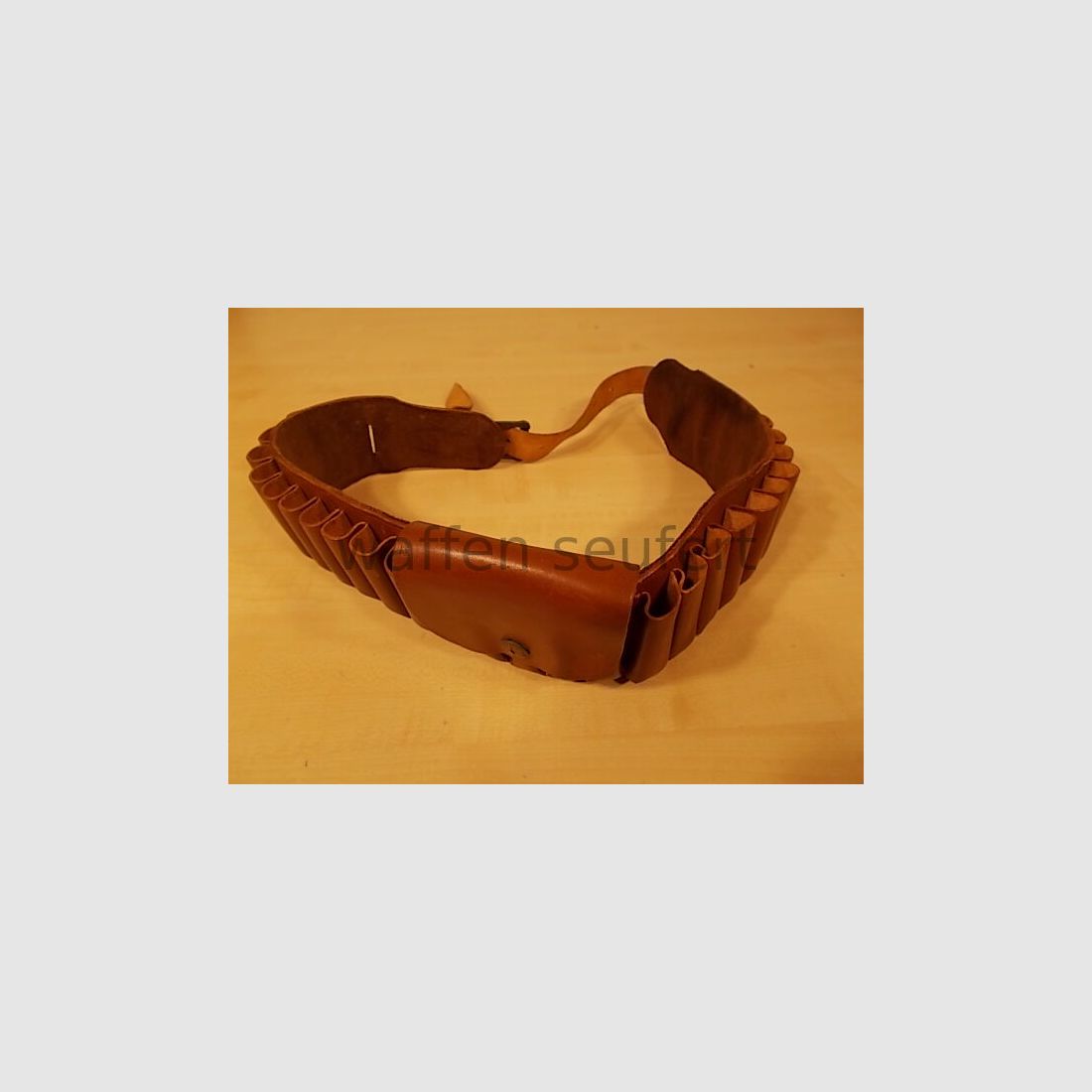 Shotgun cartridge belt 12 cartridge pouches medium e.g. 30-06