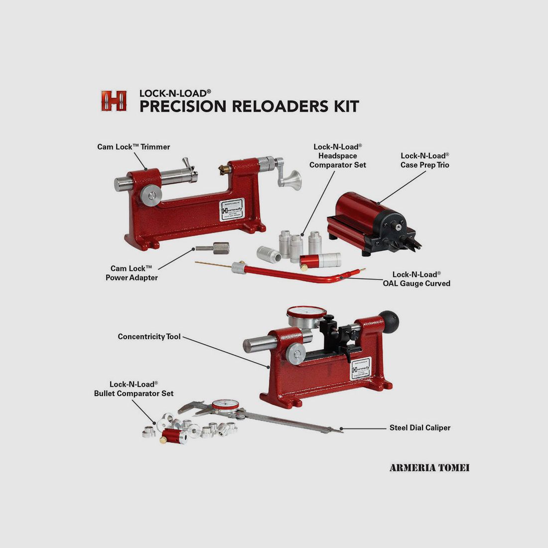 PRESSE – HORNADY – LOCK-N-LOAD® PRÄZISION WIEDERLADEN KIT -095150, Bild 2 von 2