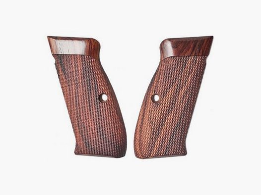 Karbowane okładziny chwytu z drewna coco bolo CZ 75 / 85 / P-9