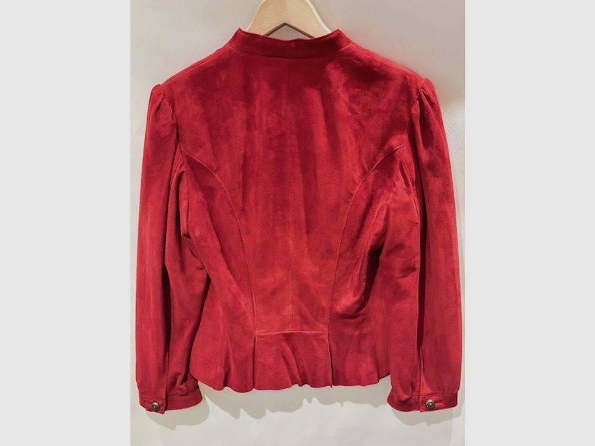 Chaqueta de Cuero Meindl para Dama DARIA en Rojo, imagen 2 de 2