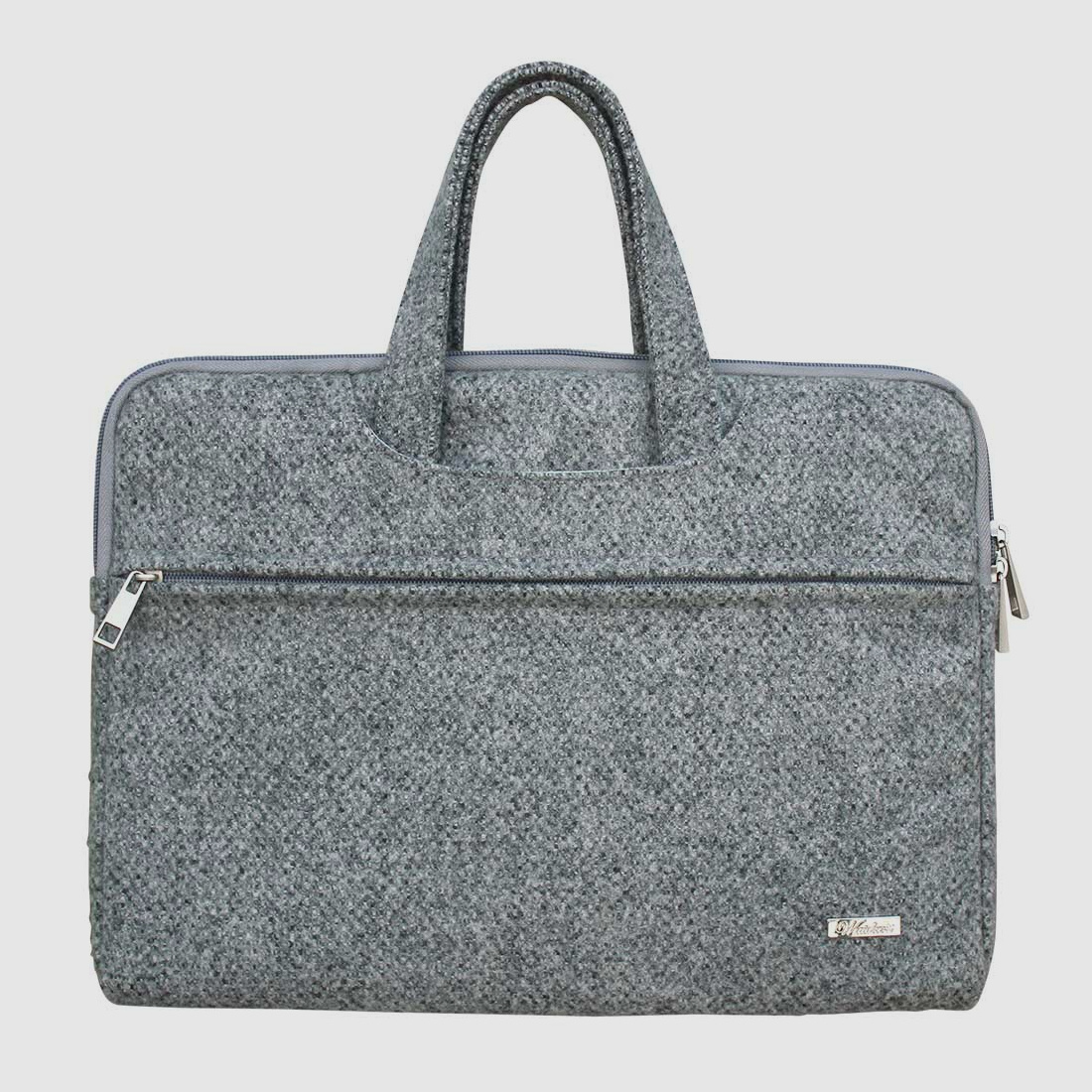 Laptoptasche Gottlieb in Steingrau