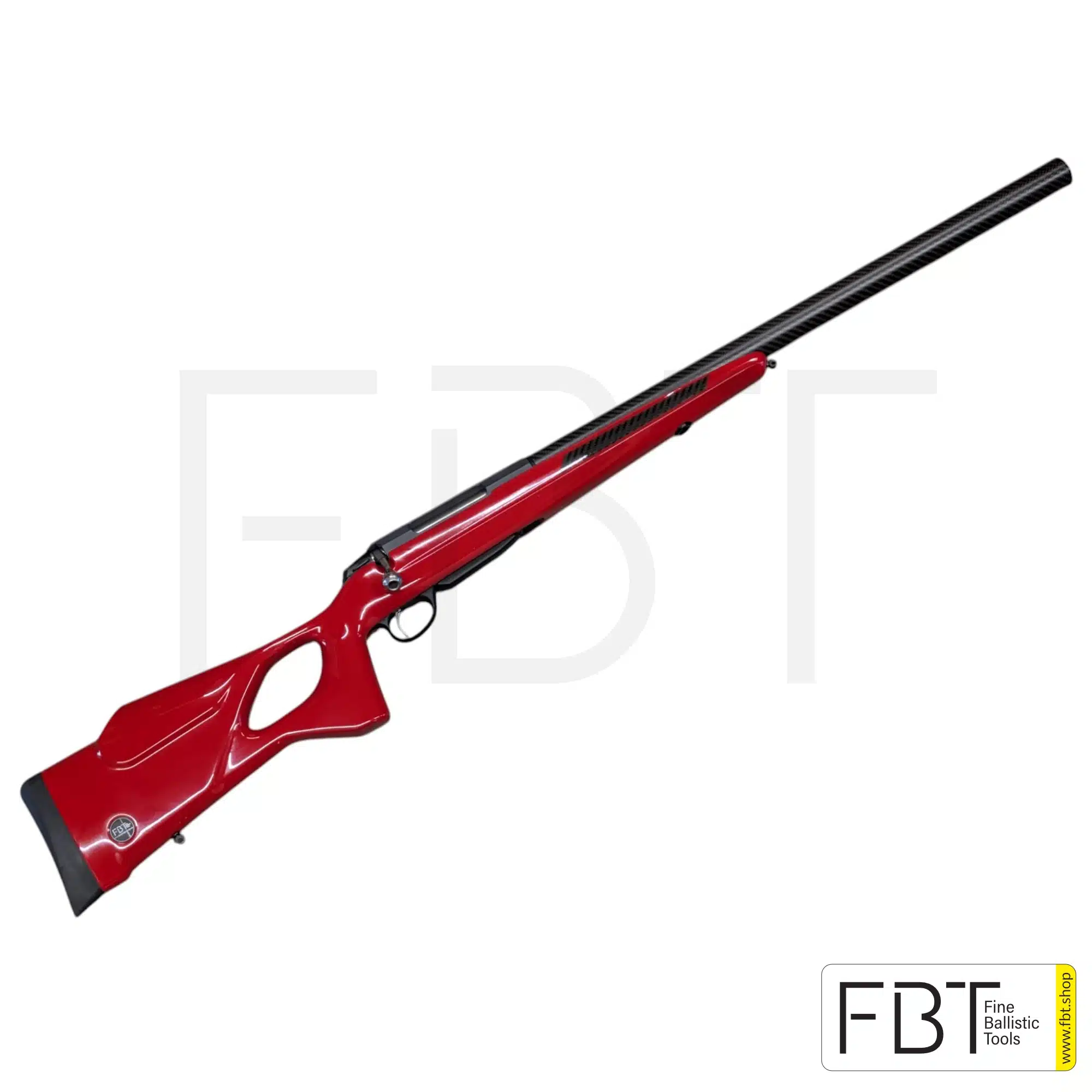 Tikka T3x .308 Win. Waffe mit UNIC Carbonschaft Rot High Glossy und Integral Schalldämpfer | Marktplatz Angebot, Bild 1 von 4