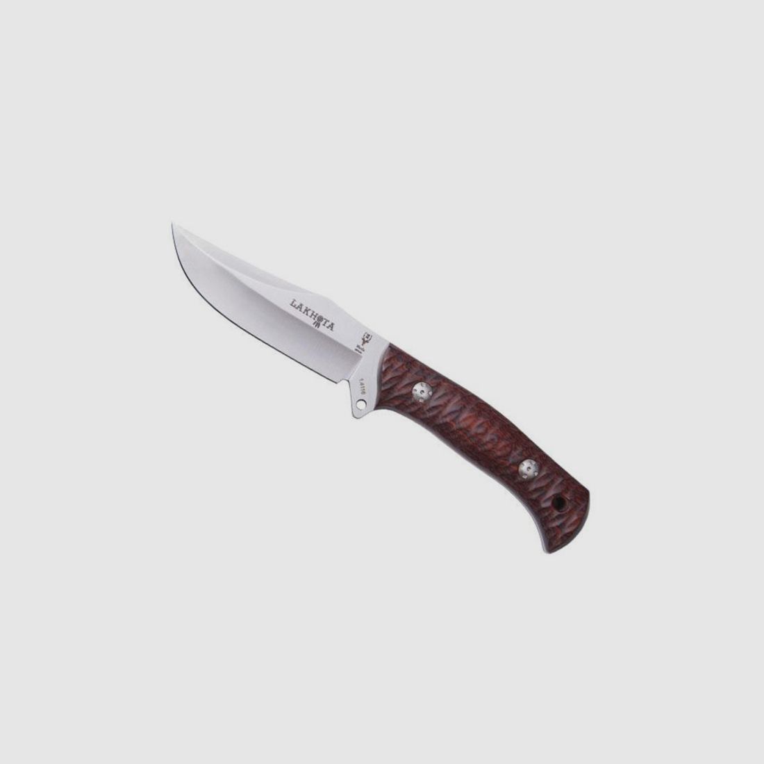 Muela Lakhota Jagdmesser, braune Micarta-Griffschalen, Bild 1 von 2