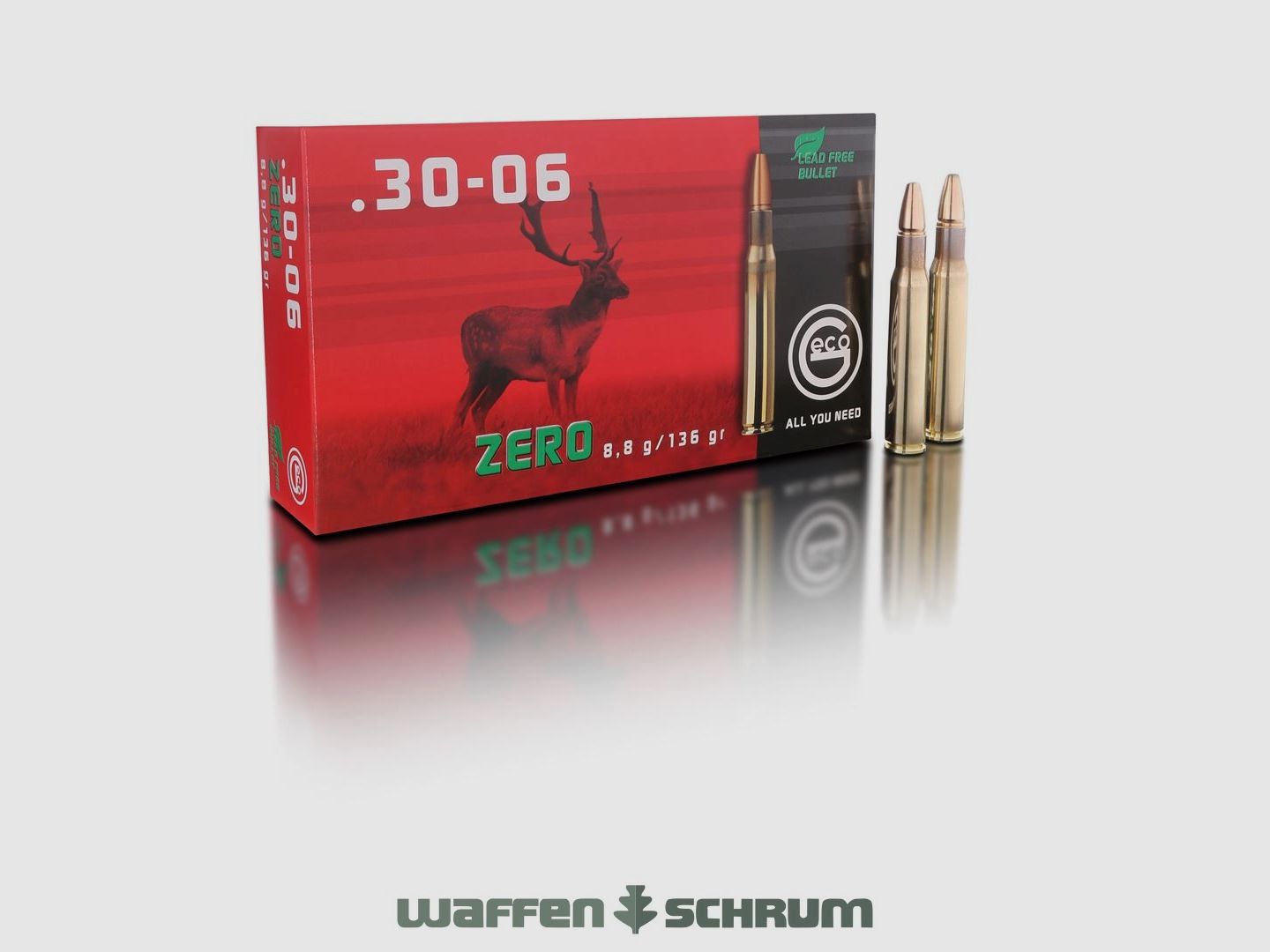 Geco .30-06Spring Zero 8,8g - 136gr