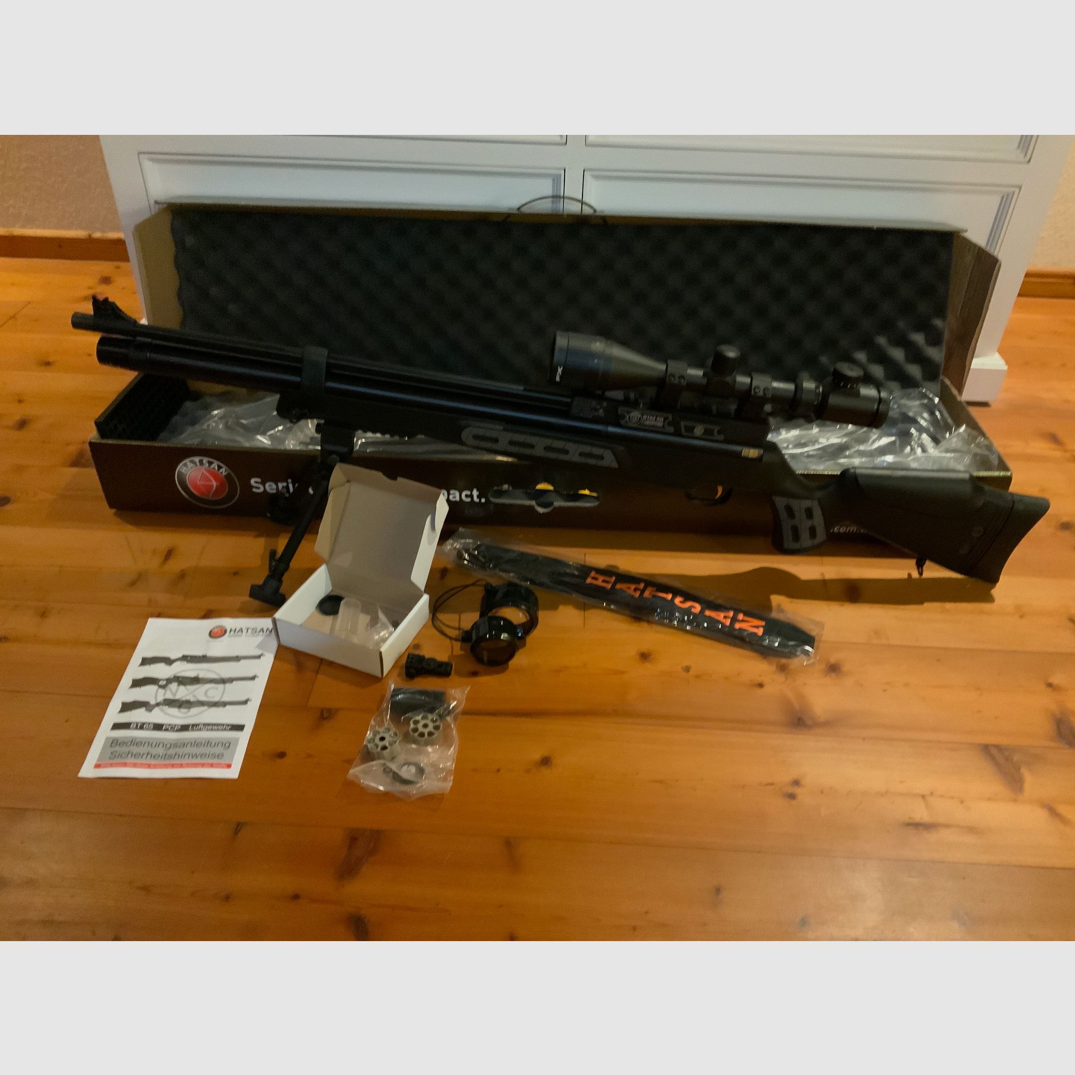 Hatsan BT 65 PCP carabina de aire comprimido rifle de aire calibre 7,62mm