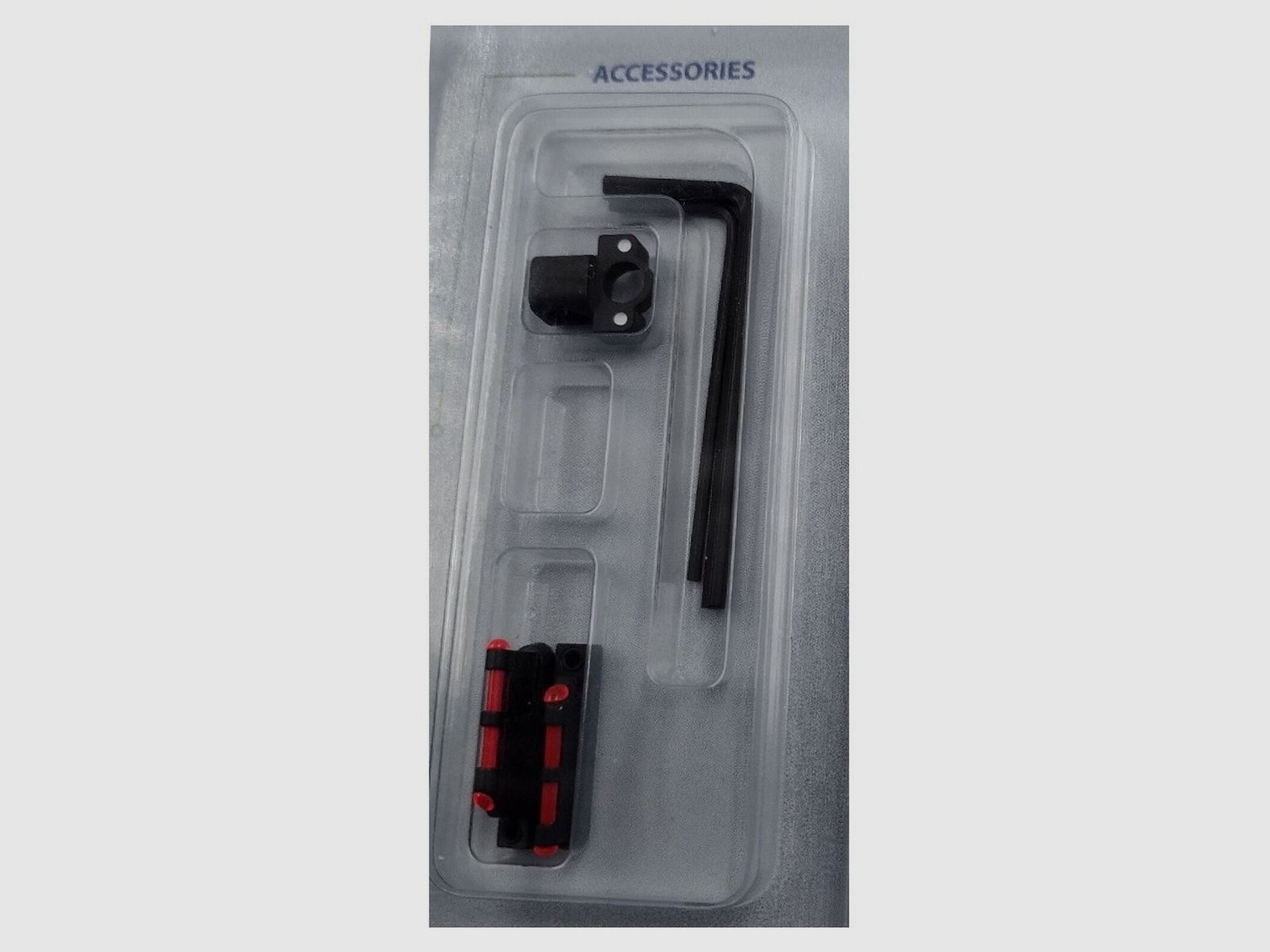 LPA STF Visierset Ghostring m/Fiber rot