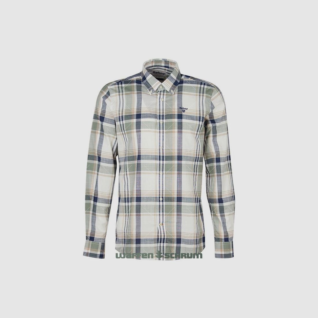 Barbour Hemd Kidd Tailored Olive