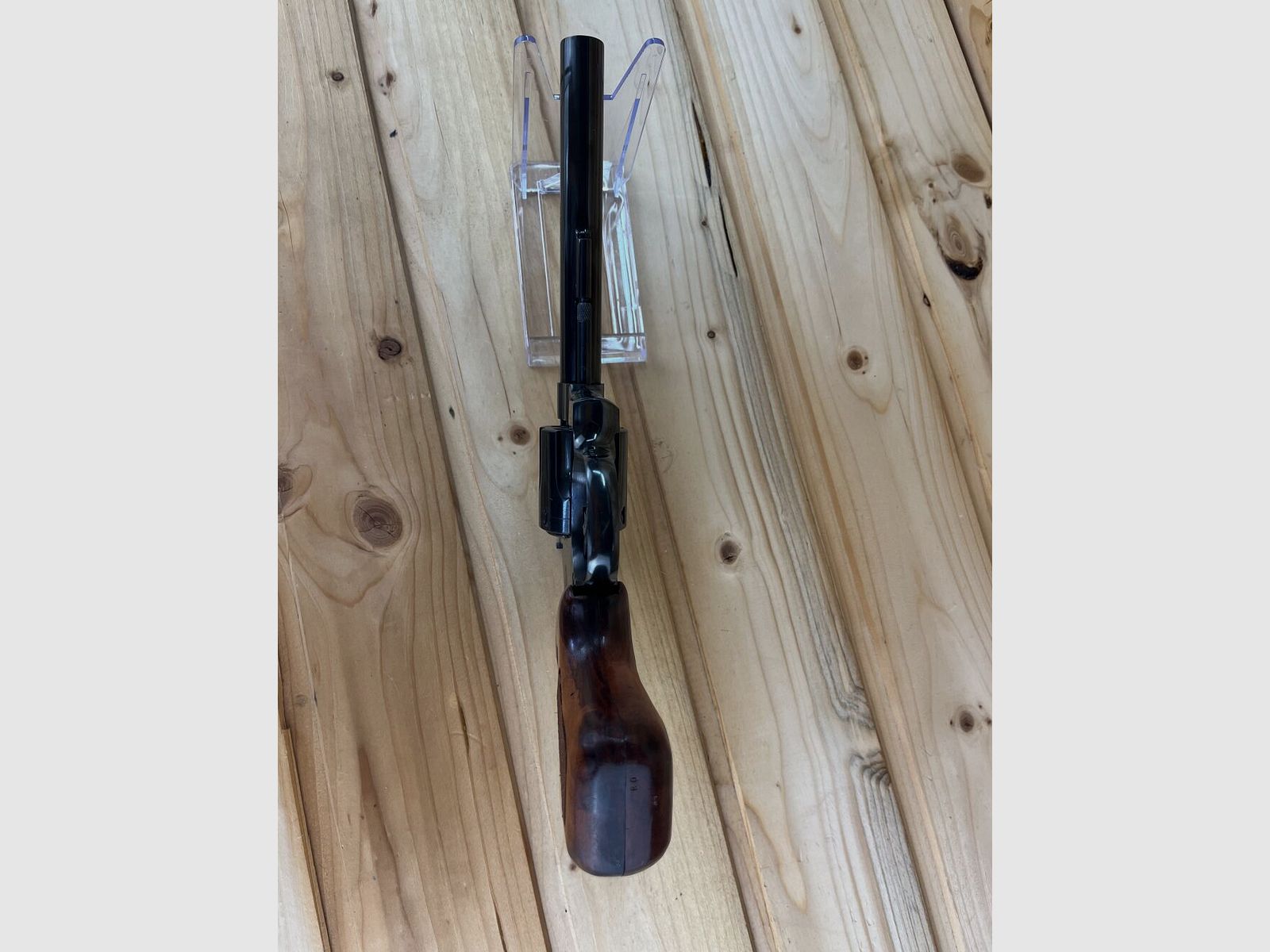 Taurus - Brasil, KK - Revolver .22lr, 6" Lauflänge, Holzgriffschalen .22lr