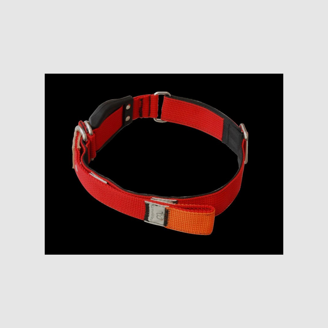 WowWow Hundehalsband mit integrierter Leine Rot