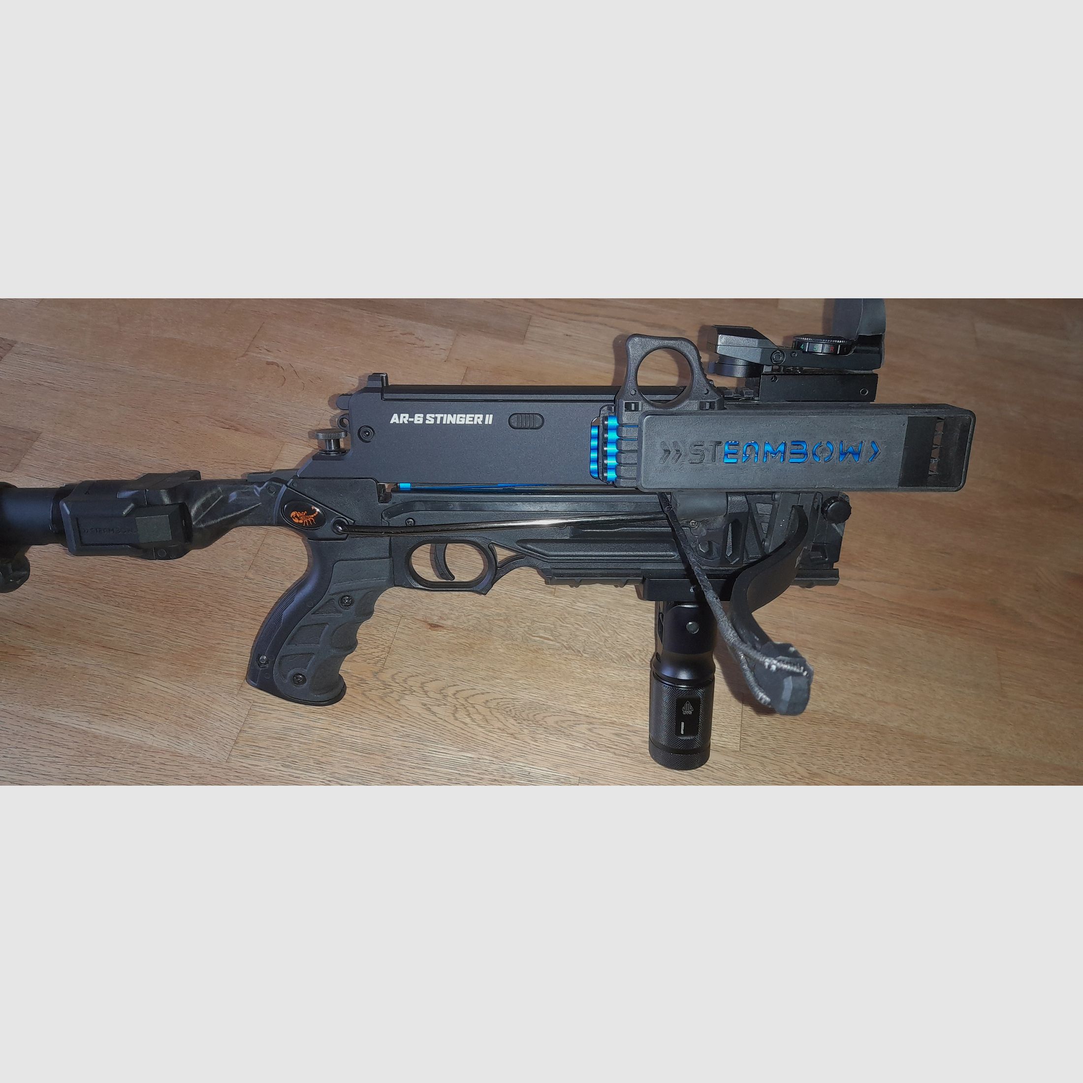 Steambow Stinger AR6 Metallmagazin-Variante