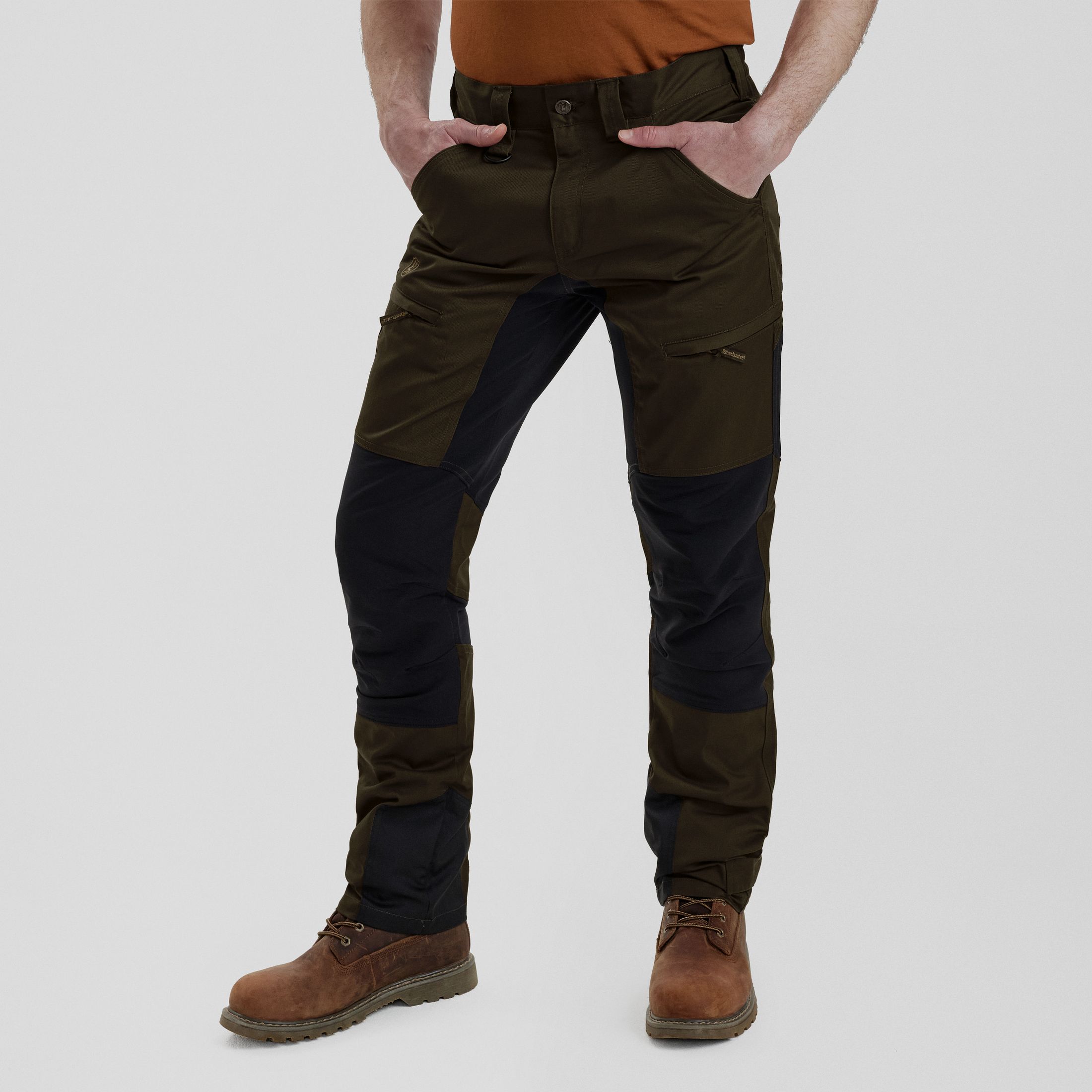 Rogaland Stretchhose mit kontrast - Fallen Leaf – Kleidergröße Herren: 50