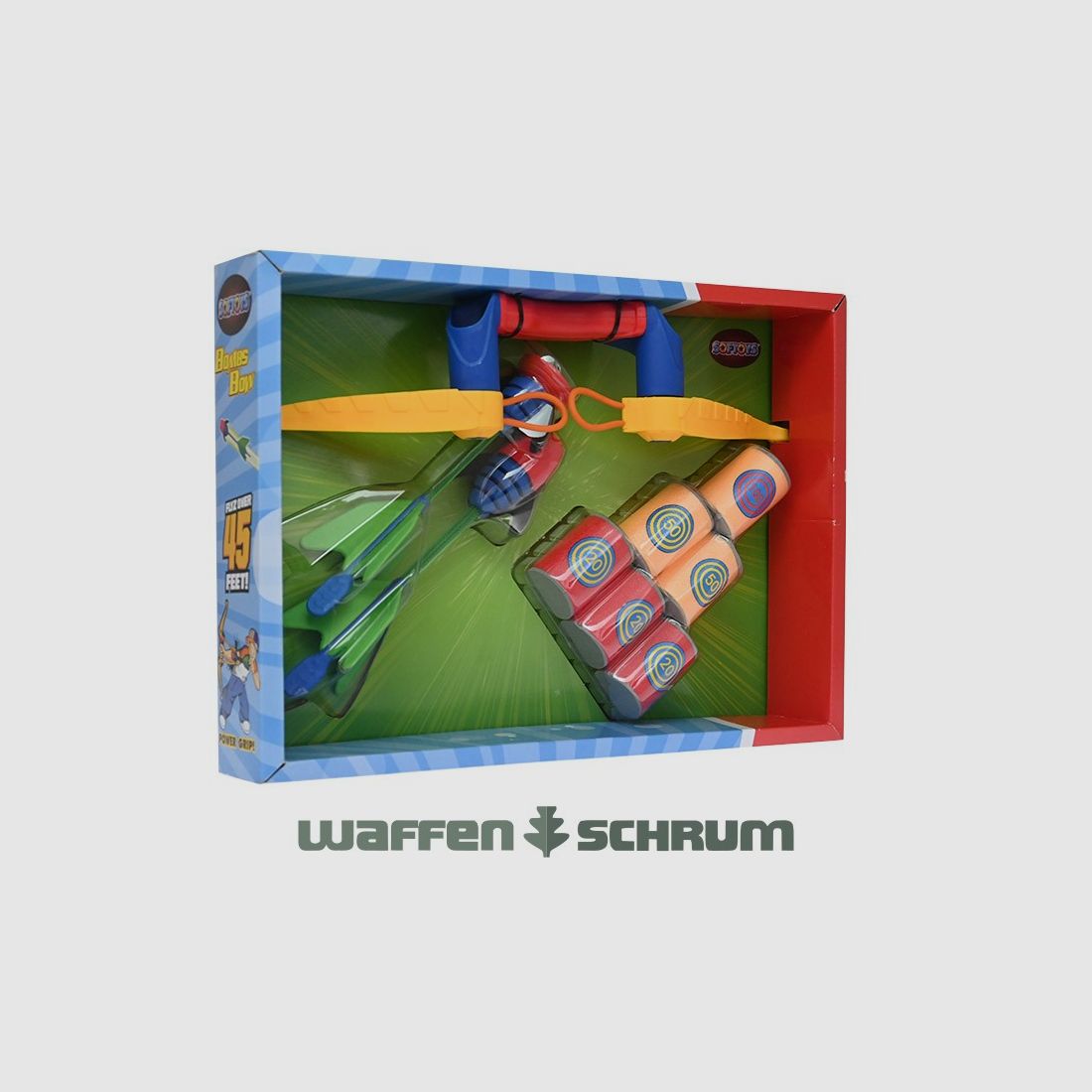 InnoMar Pfeil und Bogen BombBow mit 2 Pfeilen