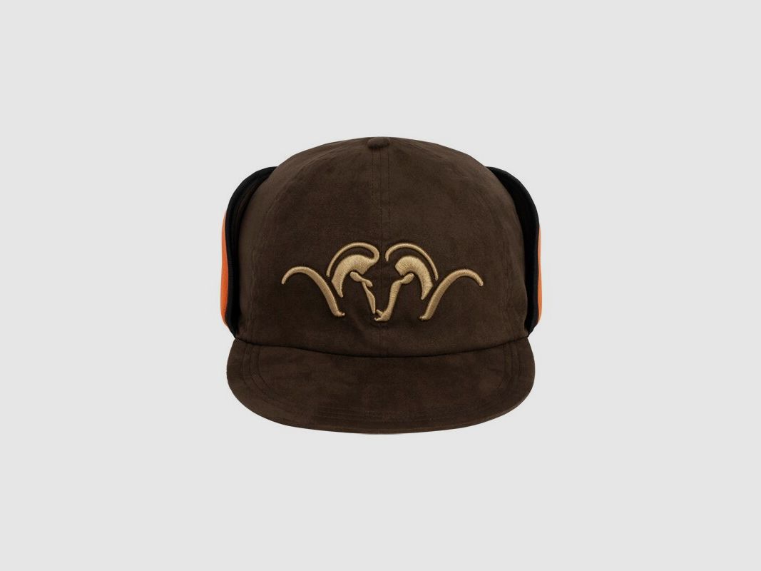 Blaser Blaze Orange Insulated Cap dark brown