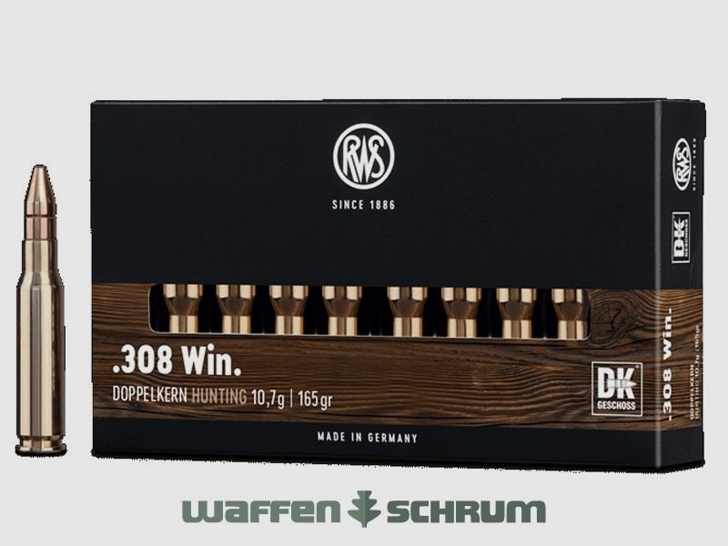 RWS Doppelkern 10,7g - 165gr .308Win