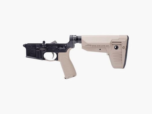 Lower Group w/MK2RMS-M1T0 & BCM®Stock Mod-2-SOPMOD Wide Flat Dark Earth