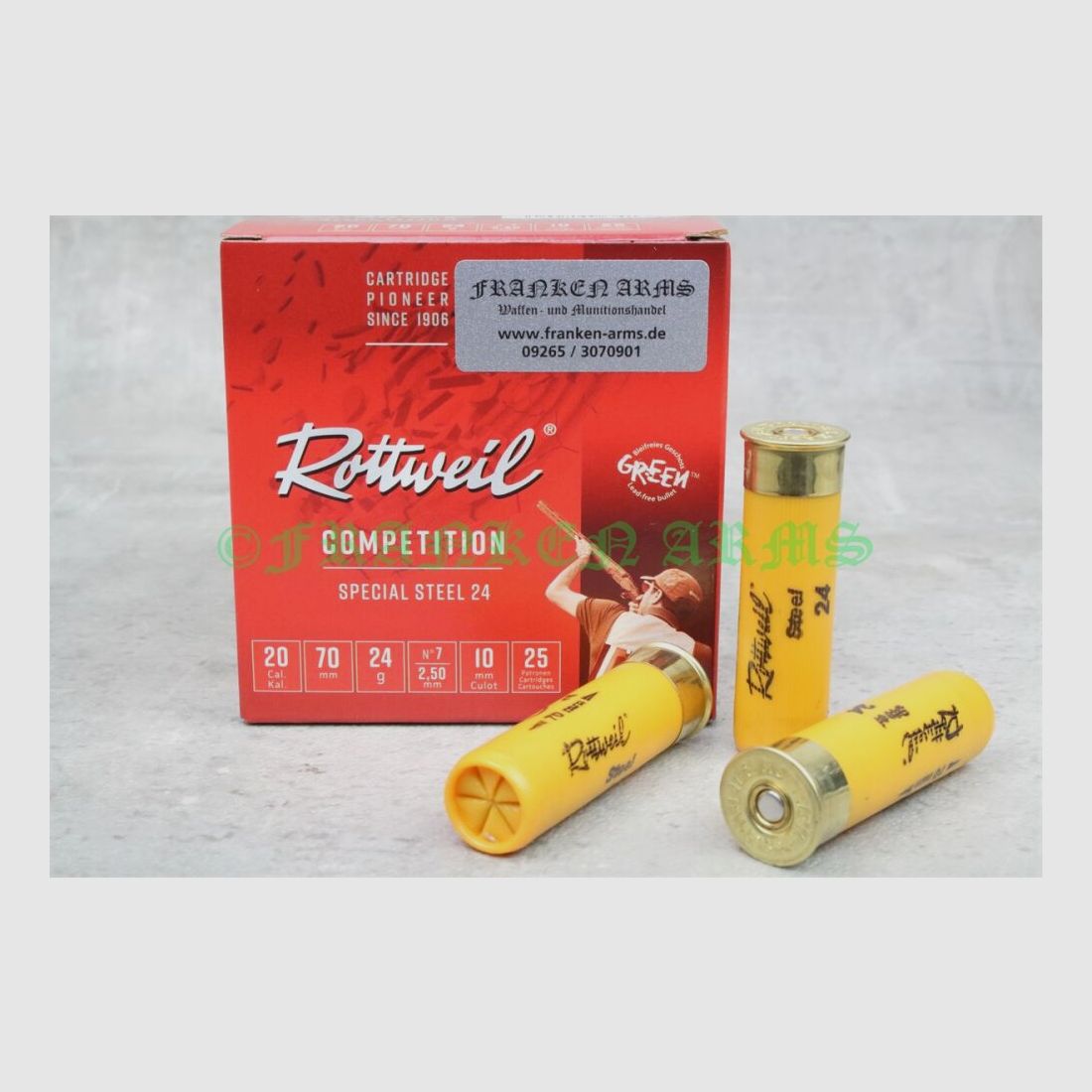 Rottweil Special Steel 20/70 2,5mm 25Stück Staffelpreise