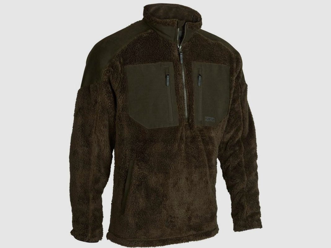 Northern Hunting Herren Fleecepullover Hjort Grün