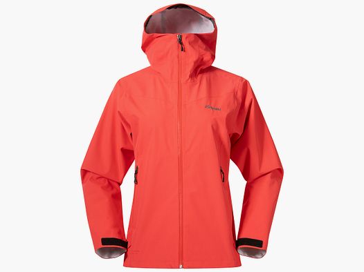 Bergans Essentials 2.5L Shell Jacket Women Peachy Red M