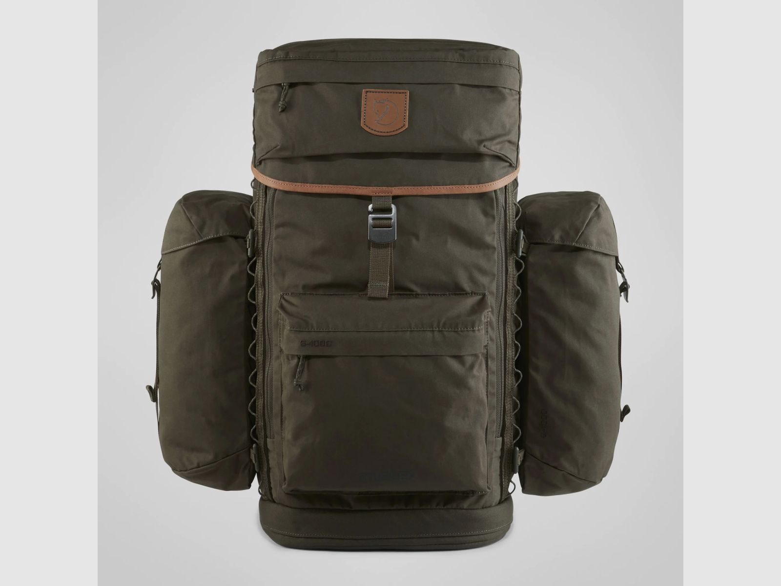 FJÄLLRÄVEN Singi Stubben Sitzrucksack Dark Olive