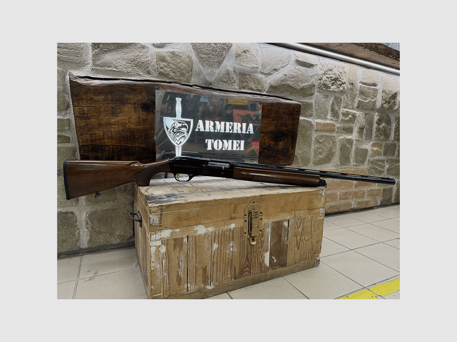 USED – SEMIAUTOMATIC GUN – BENELLI MOD. MONTEFELTRO cal. 20, image 1 of 5