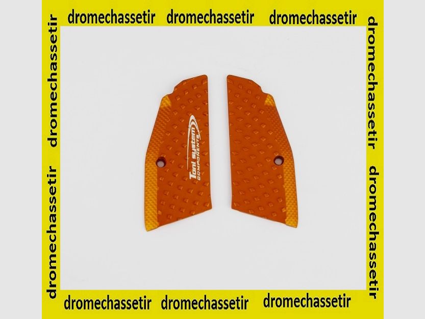 Plaquette aluminium Orange pour CZ Shadow 1 et 2