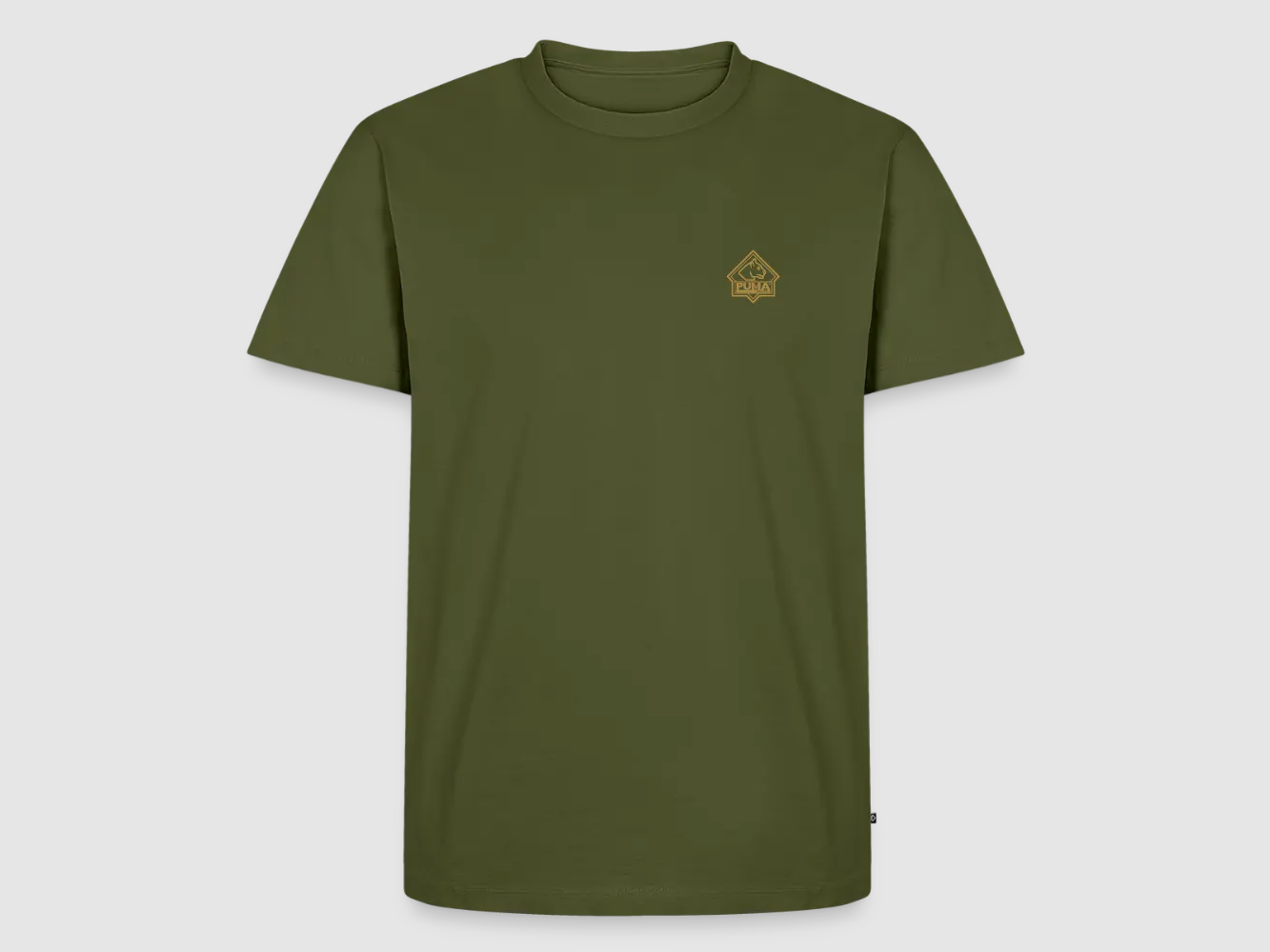 PUMA Men´s Premium T-Shirt "PUMA Sharp Stuff White Hunter", Bild 23 von 33