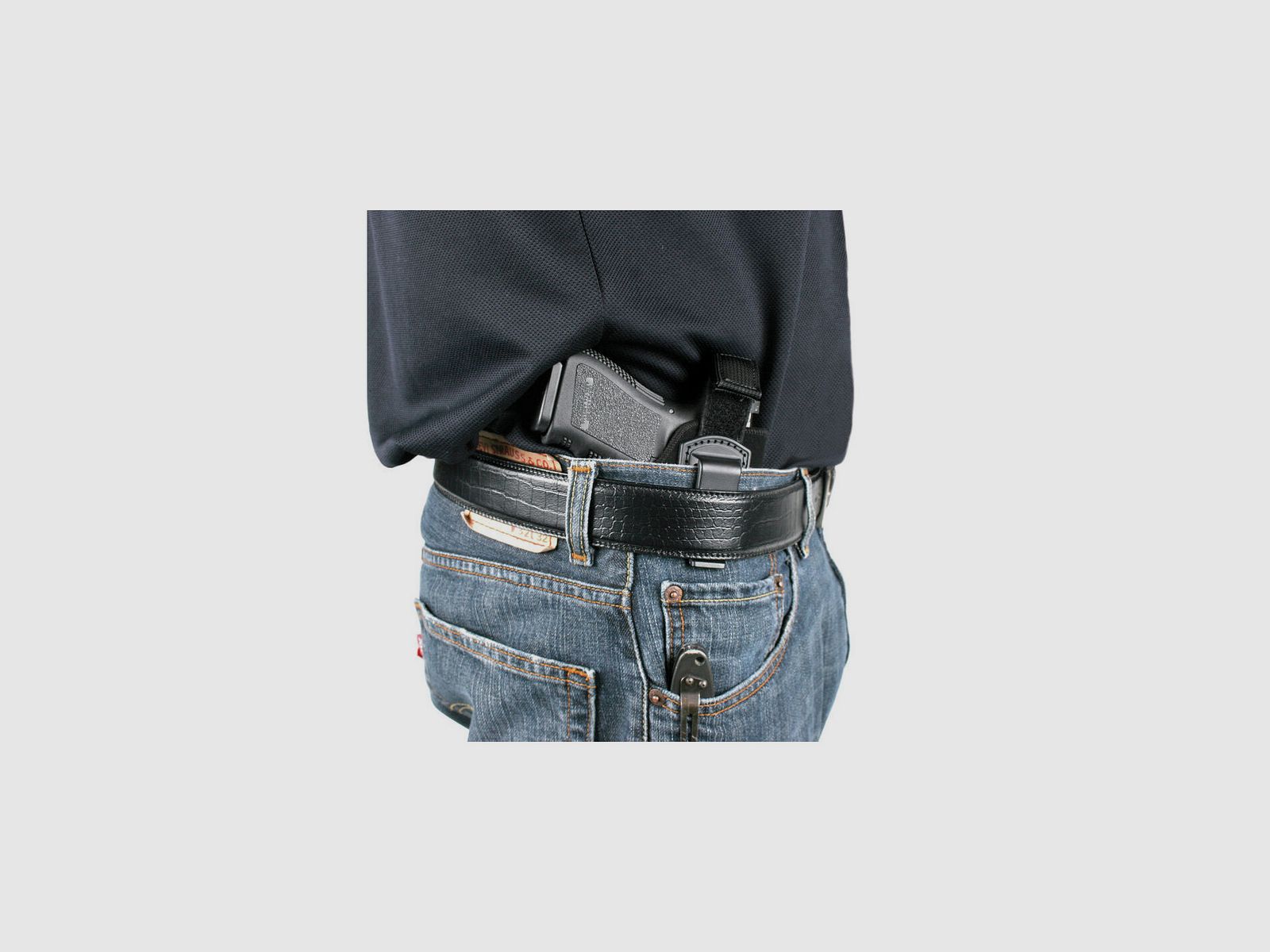 Holster en nylon BLACKHAWK! avec clip – 3,75″-4,5″, image 2 sur 2