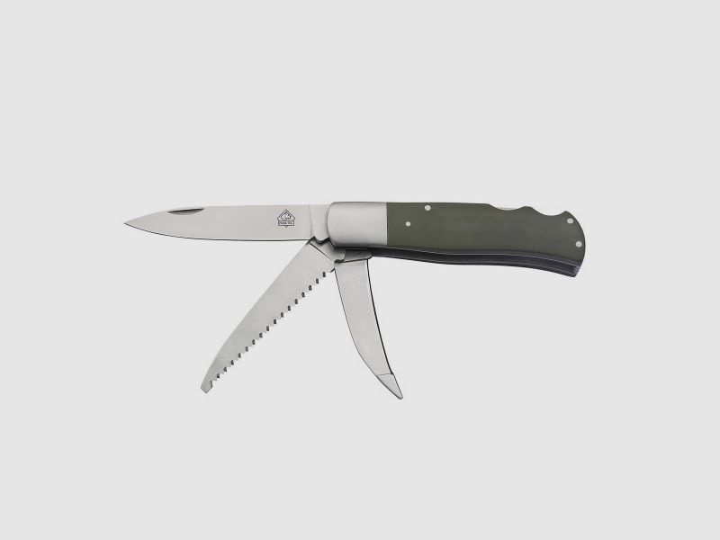 PUMA TEC Jagdtaschenmesser G10 green