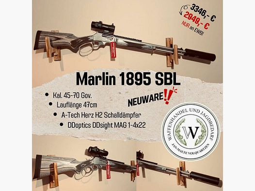 Marlin 1895 SBL 45/70Gov.
