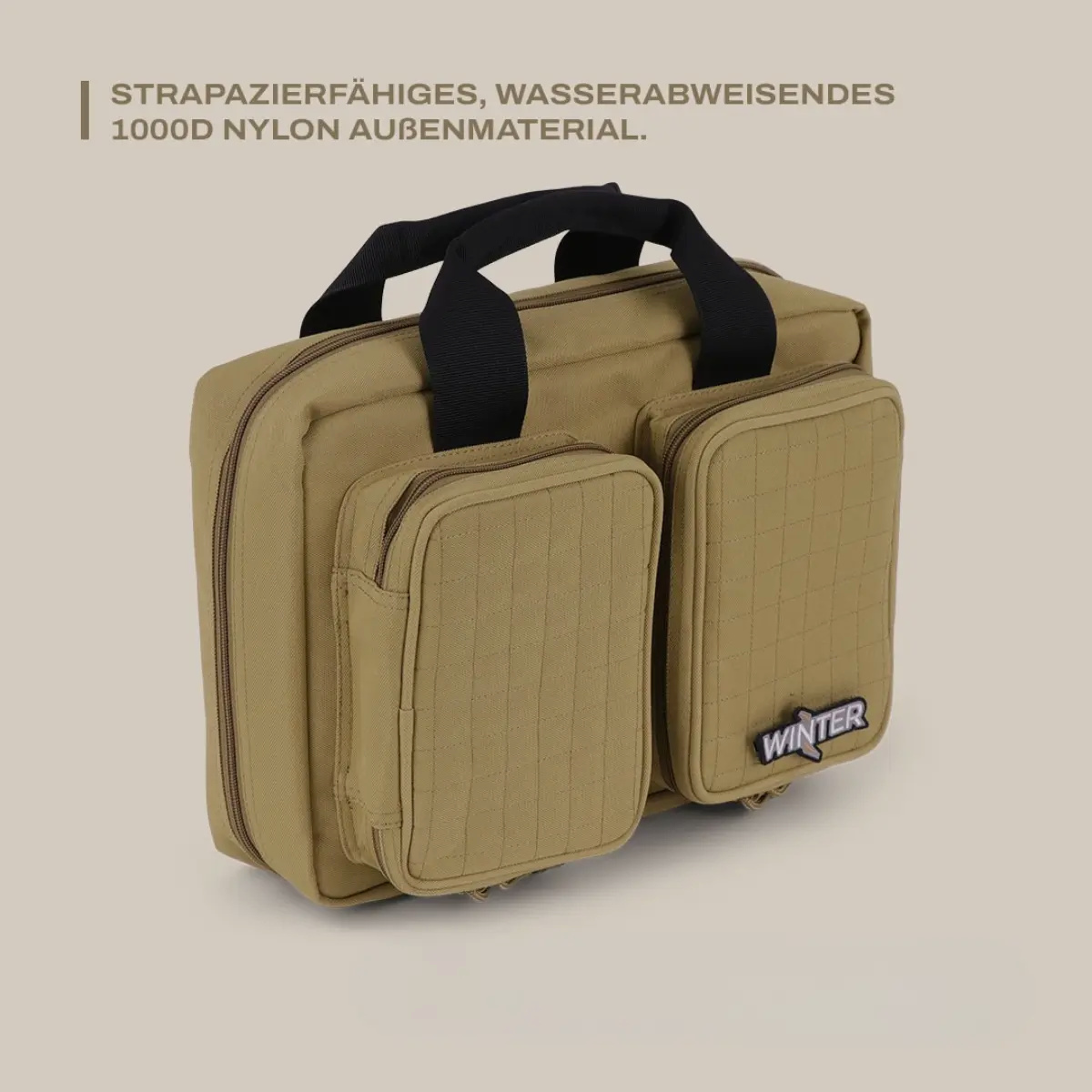 Winter Pistol Bag Dune