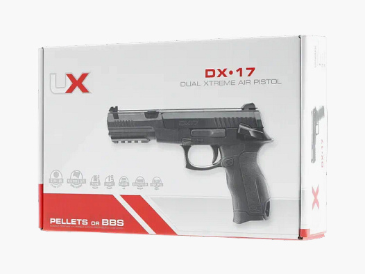 Die Umarex DX17 Neu  + 3 x 1500 BB 
