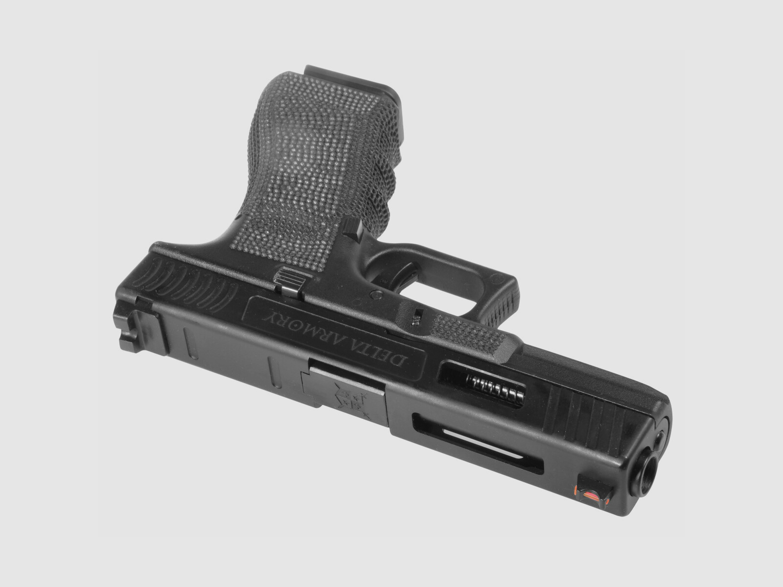 P01 GBB Airsoft Pistole in Schwarz | Delta Armory