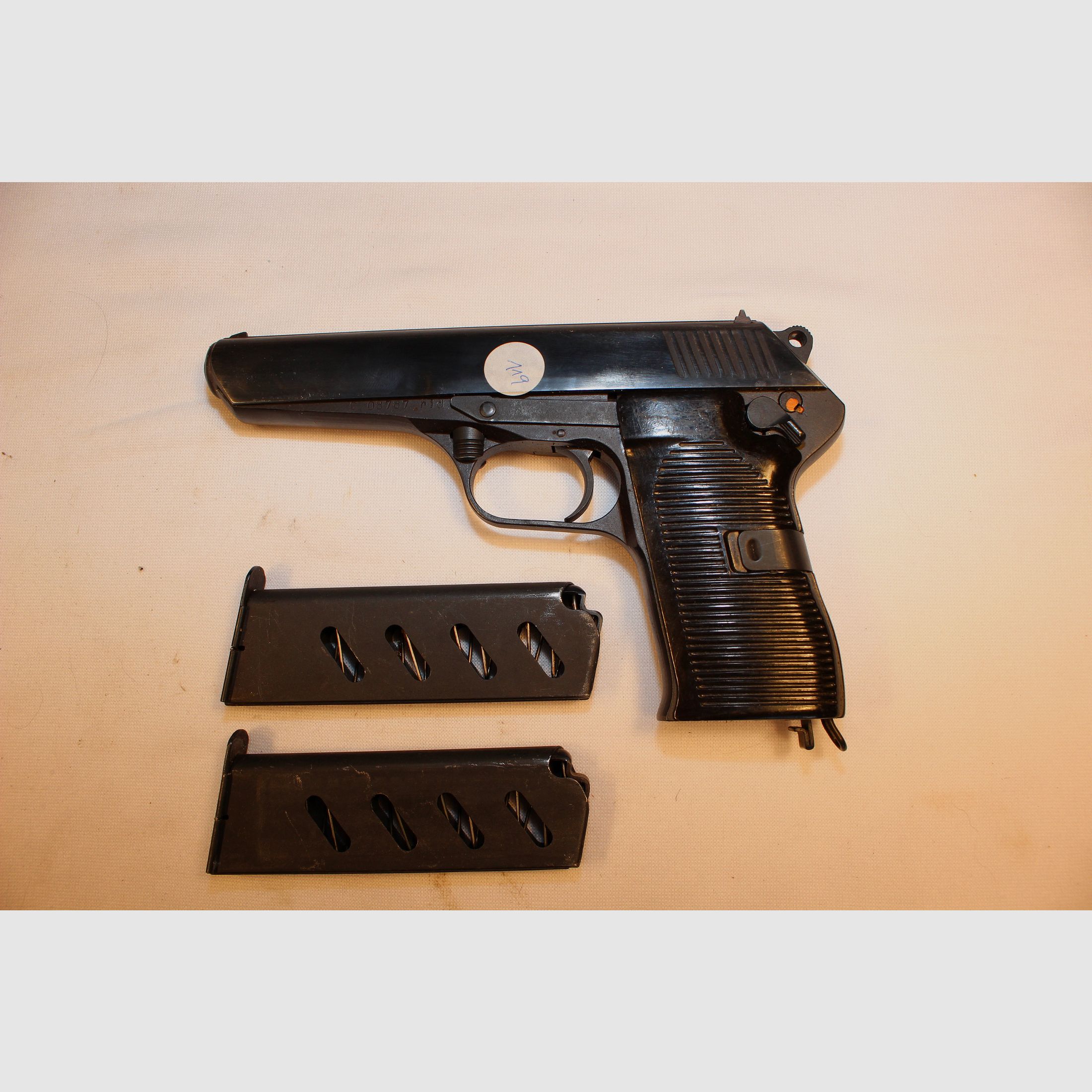 CZ Model 52 in caliber 9mm Luger.