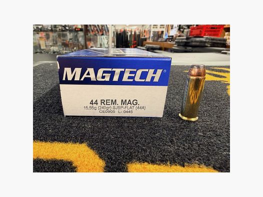 Magtech 44 Rem Mag SJSP-FLAT 240 grs (x50)