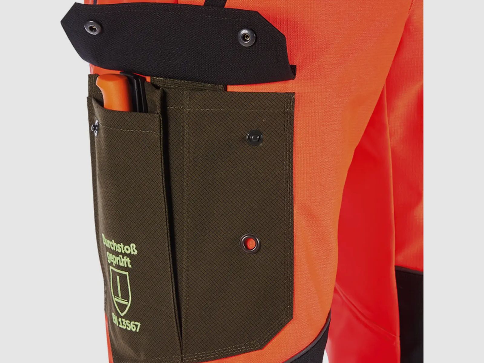 PSS Pantalones de Protección para Jabalíes X-treme Protect Naranja