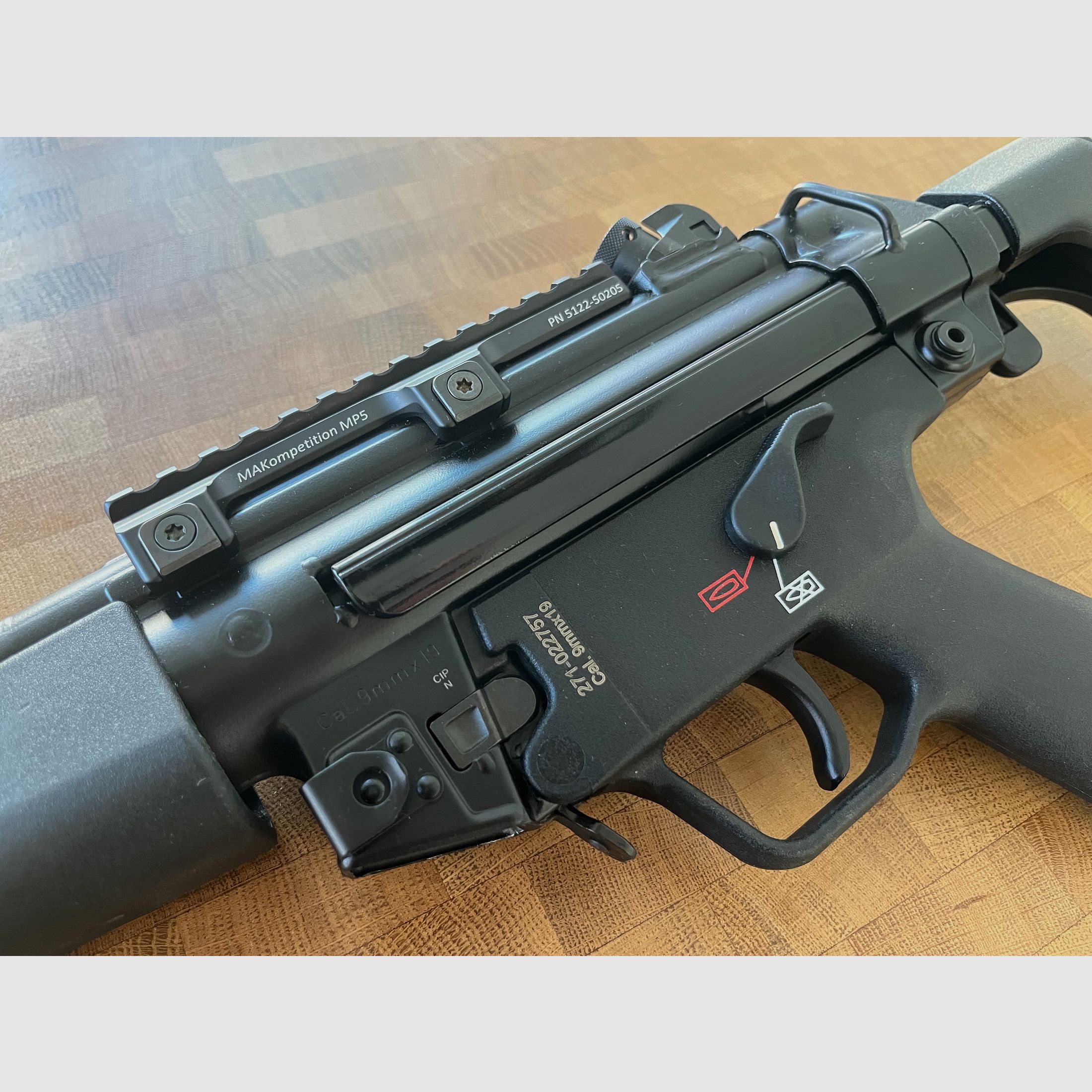 Heckler & Koch H&K HK SP5, semi-automatic pistol, civilian MP5