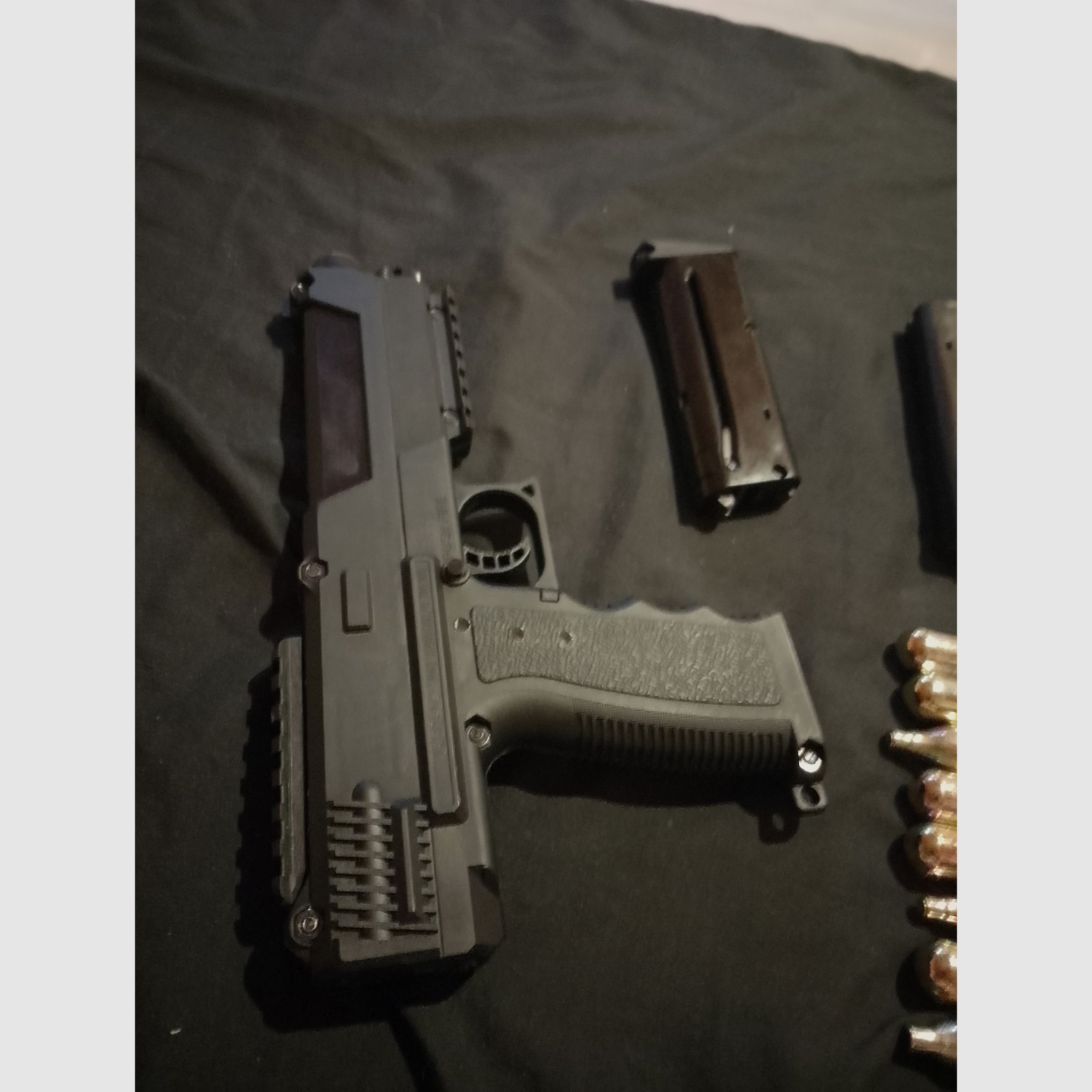 How Tippmann Tipx Pg7 Mission Marker .68 Accessories Tuning 500 Paintballs Cal 68 Set 2 Magazines