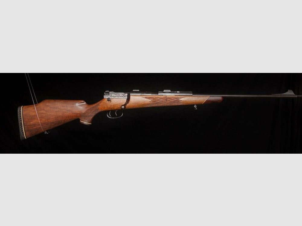 Mauser 66 S Zamek teleskopowy Luksusowy Dyplomata Grawerunek reliefowy
