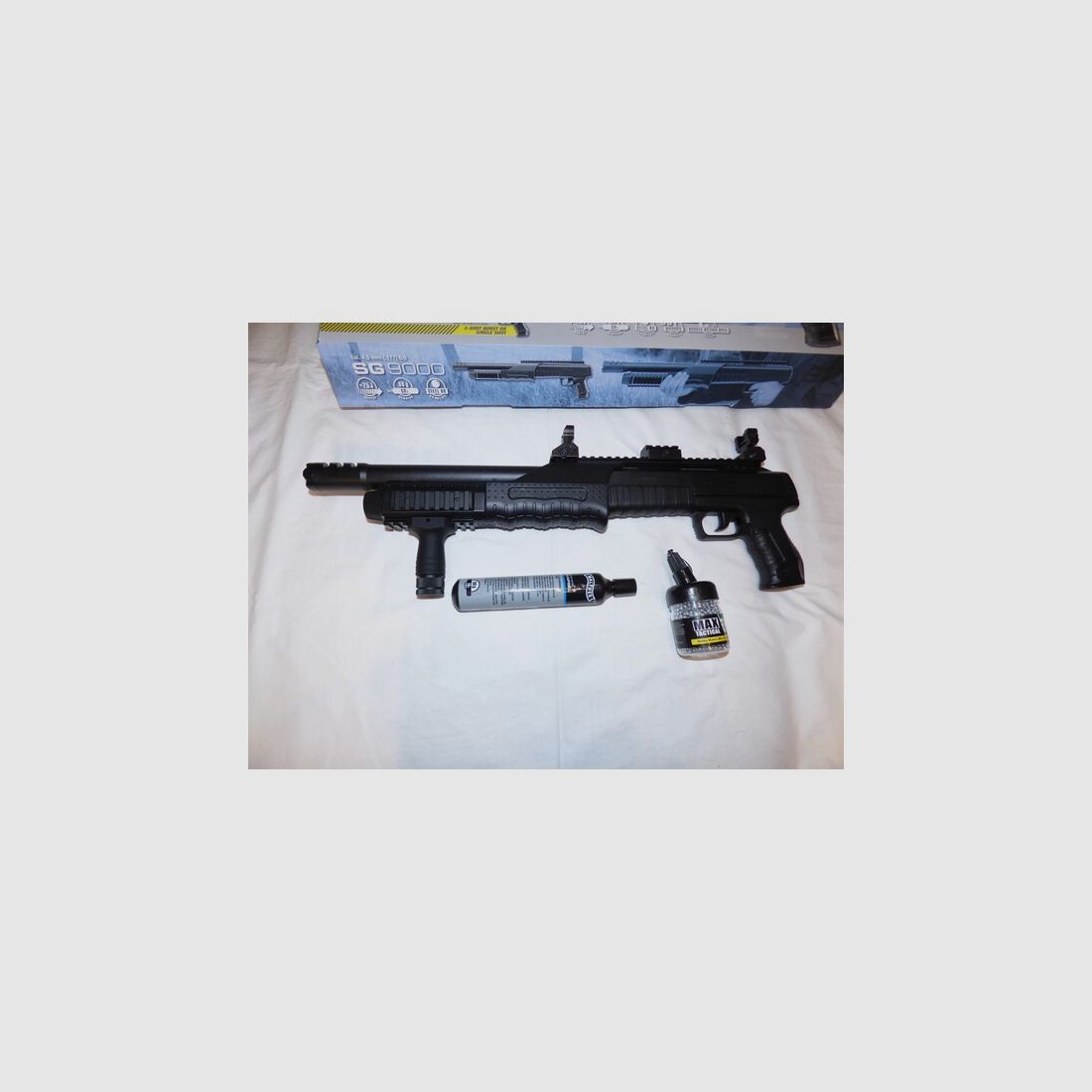 Walther SG 9000 CO2 Gewehr 4,5 mm BB + Zubehör
