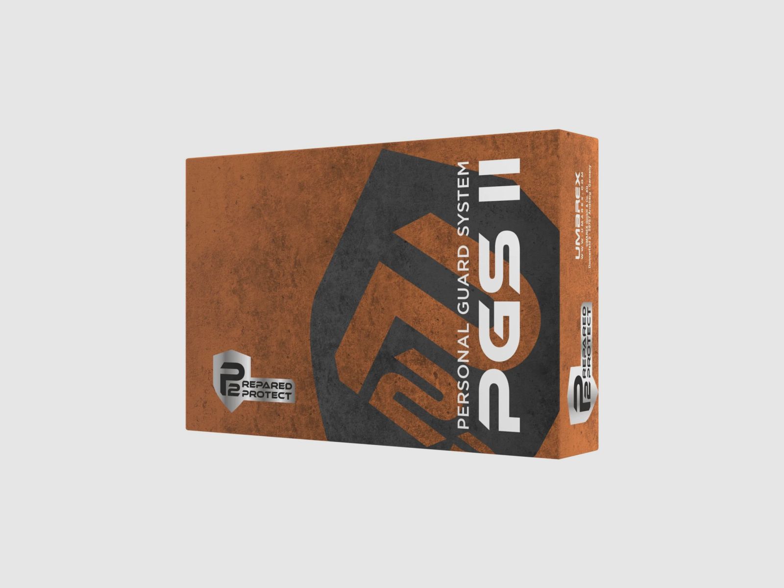 Pistola a spruzzo di peperoncino PGS II Kit con torcia nera inclusa cartuccia di peperoncino da 11 ml