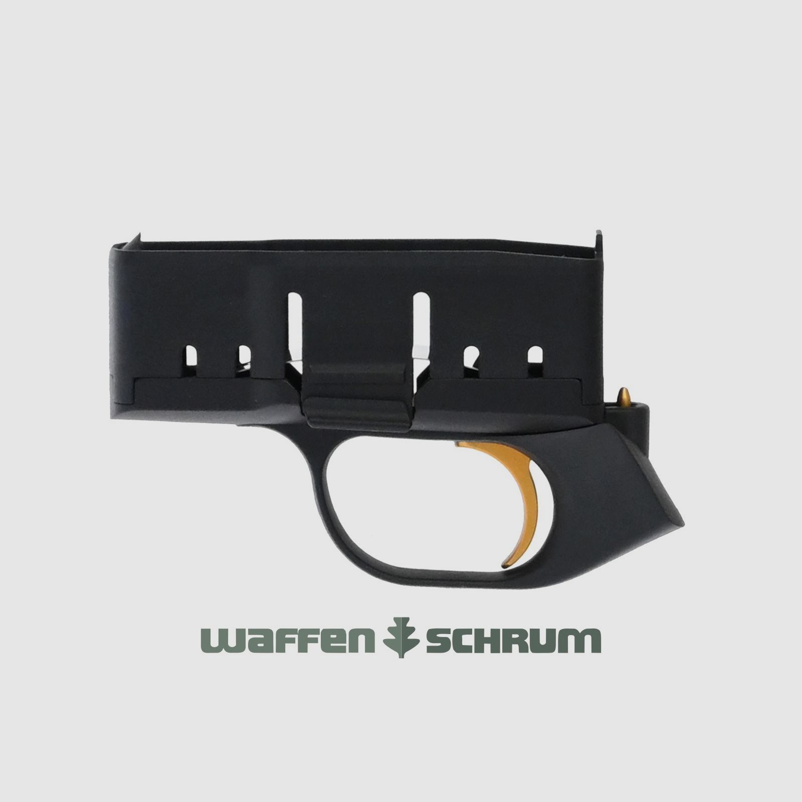 Trigger unit R8 - without magazine insert trigger gold-colored