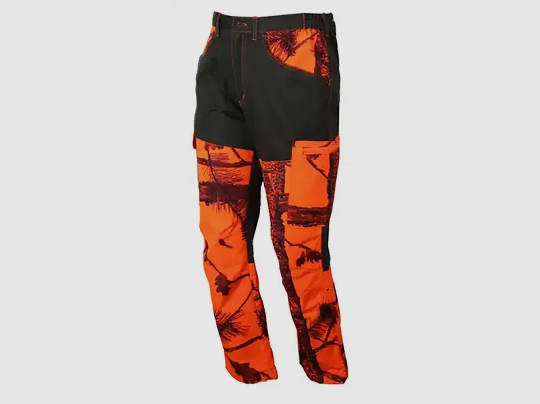Treeland Maquisard camo orange Anti-Dornhosen, Bild 2 von 6
