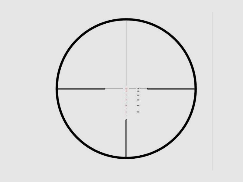 HAWKE Optics Zielfernrohr mit Leuchtabsehen 6-24x50SF Endurance (30mm) Abs. 223