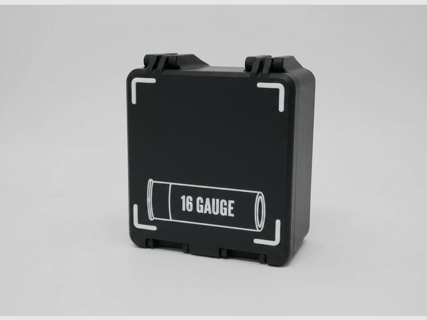 Filamelt Munitionsbox / 28 Gauge / 'Klapp- / Rastdeckel' / Patronenbox, Ammo Box