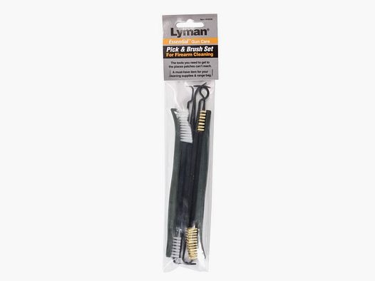 Cleaning kit pick and brushes