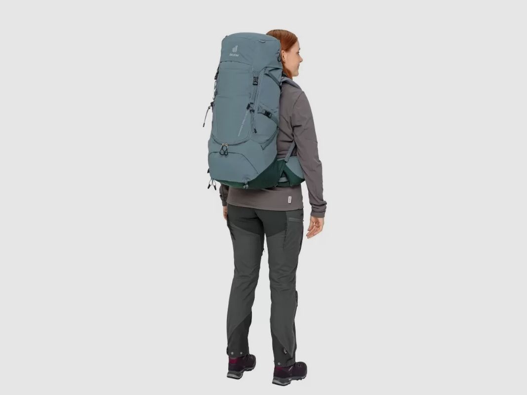Deuter Aircontact Core 45+10 SL Grigio, immagine 4 di 5