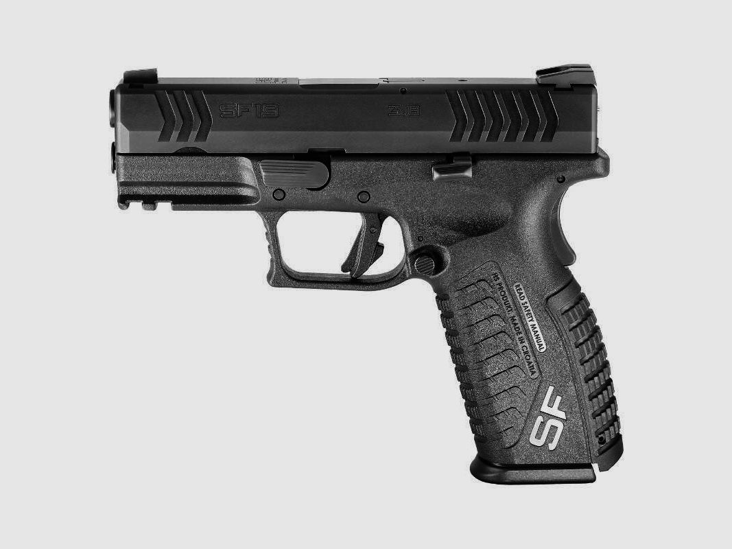 HS SF19 3,8″ pistool, zwart, kal. 9mmP, afbeelding 3 van 3
