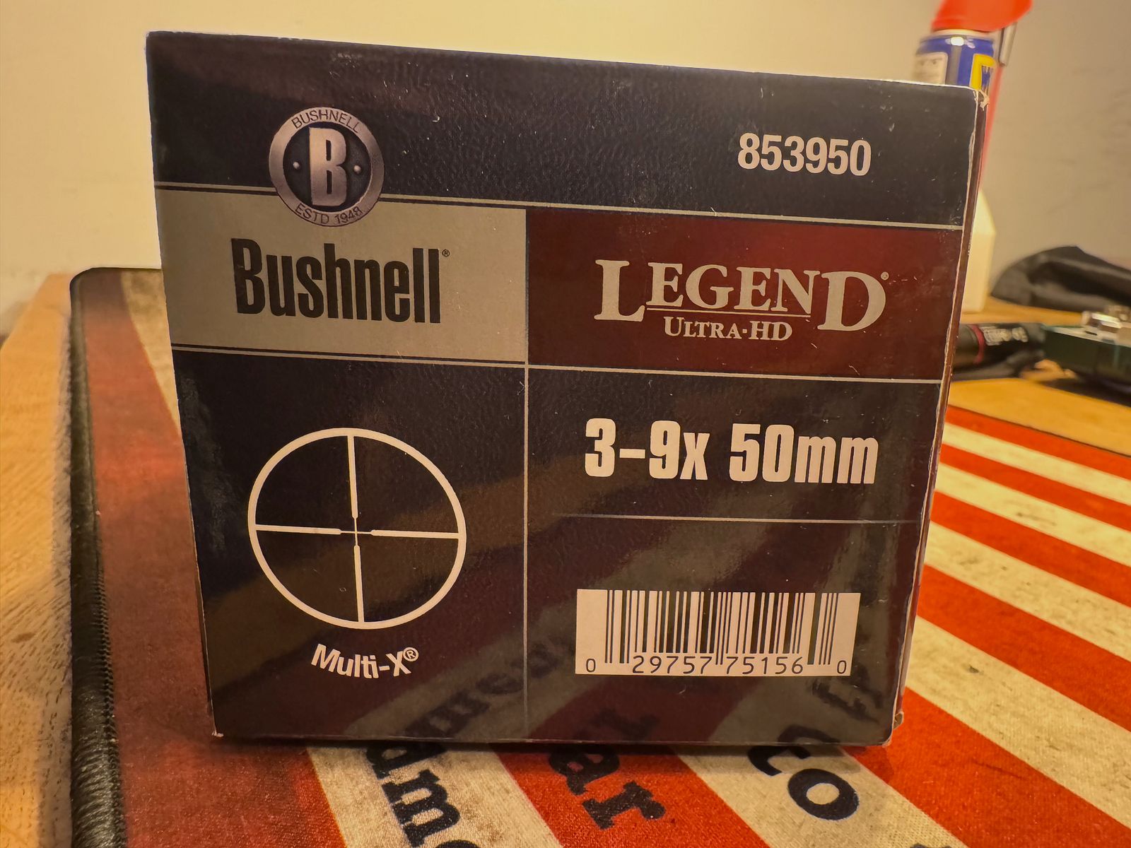 Bushnell Legend UHD 3-9X50 Multi-X mit Montageringen von Leupold