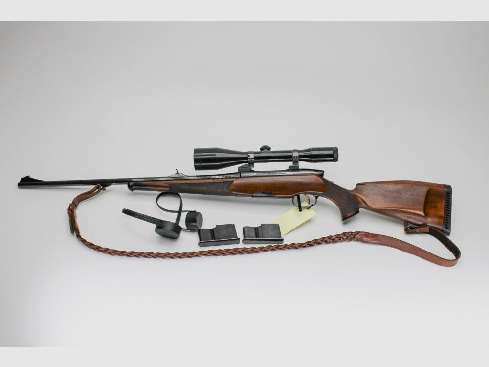 Karabina Repetierowa Steyr Mannlicher Luksus Kal. 7x64 z 3 Magazynami i Zeiss Diav 7x64, zdjęcie 1 z 8