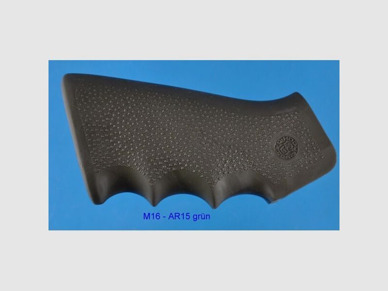 HOGUE Gummigriff m. für M16 / Colt AR15 Gewehre olivgrün